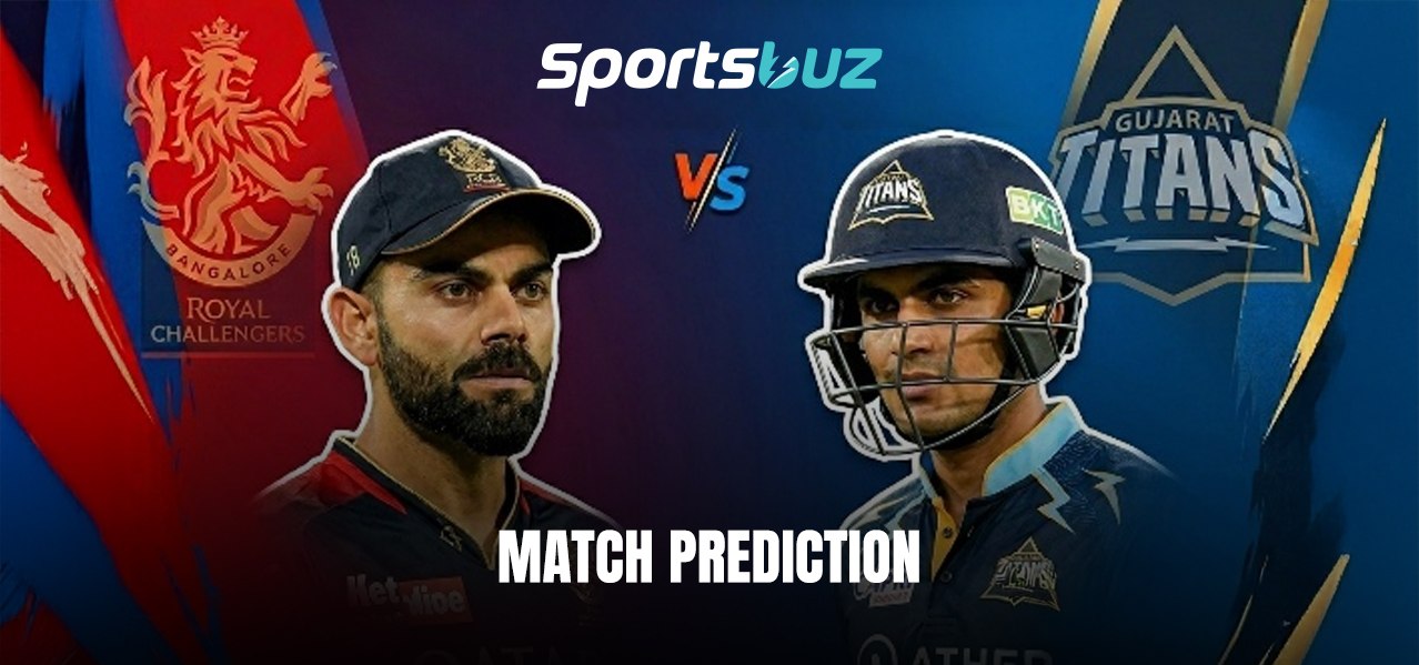 RCB vs GT Match Prediction, Odds, Fantasy & Betting Tips 2026 | Royal Challengers Bengaluru vs Gujar